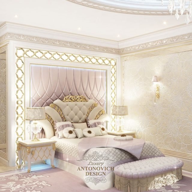 Дизайн спальни в стиле ар деко
