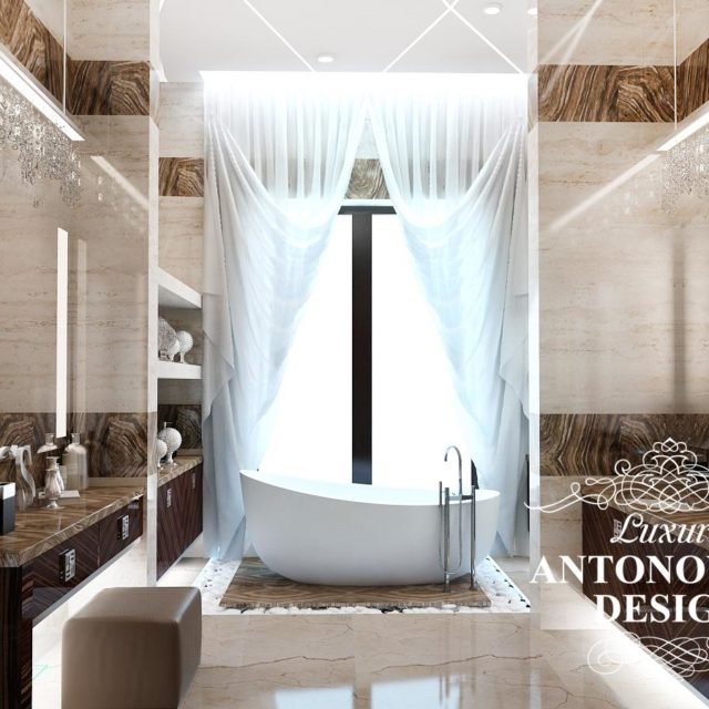 Дизайн ванной в Караганде