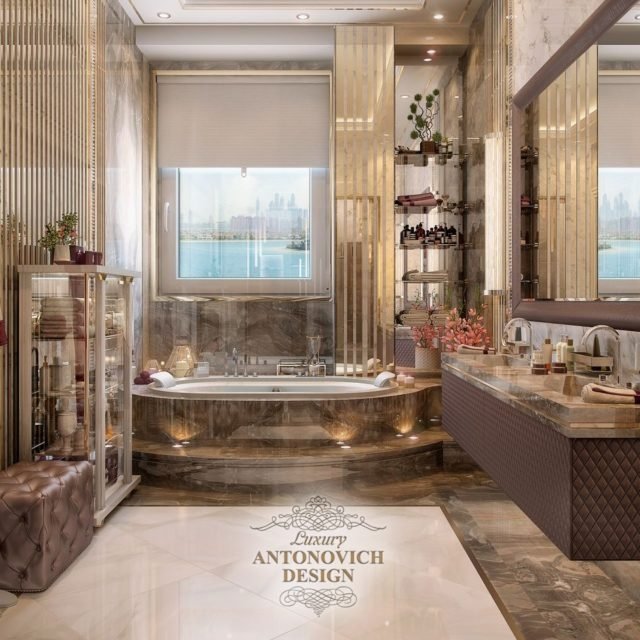 Красивый интерьер ванной