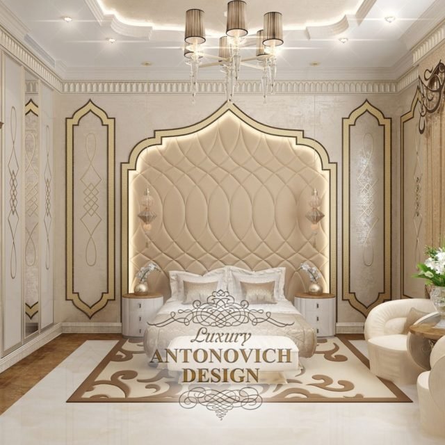Марокканские мотивы в интерьере спальни