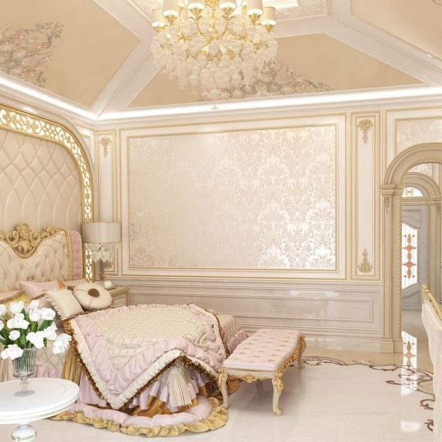 Оригинальный дизайн спальни