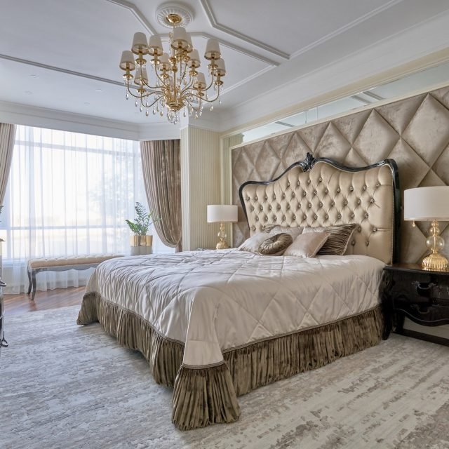 Спальня в стиле современная классика в Нур-Султане