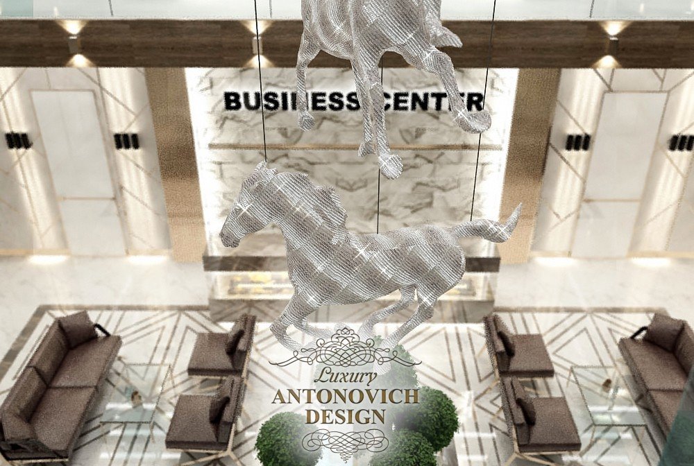 Дизайн бизнес центра в Астане