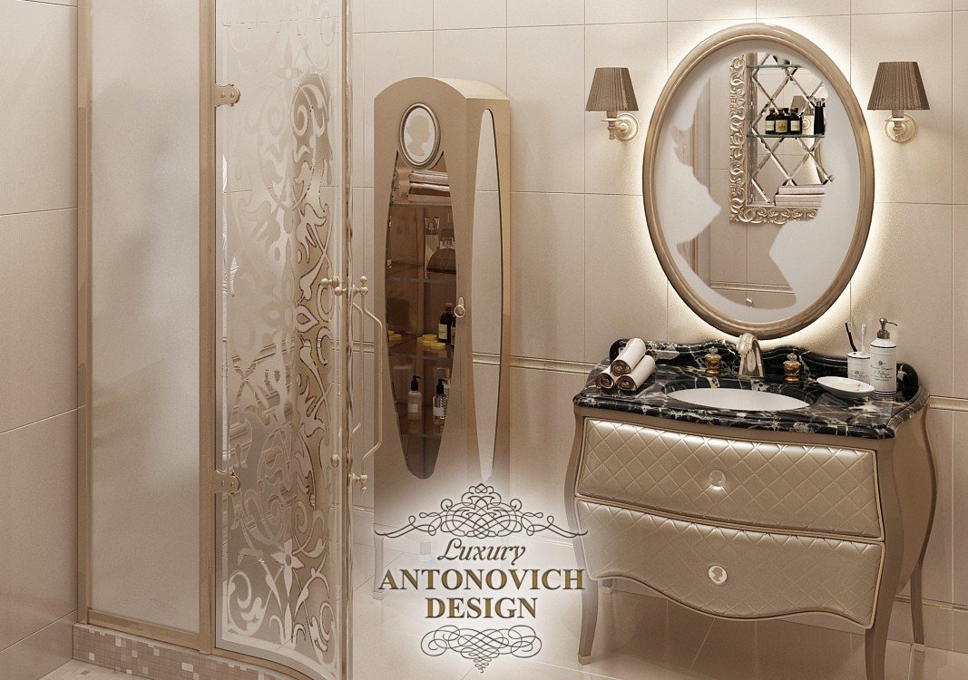 эксклюзивный дизайн маленькой ванной комнаты
