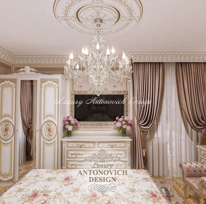 Красивые идеи для дизайна спальни в классическом стиле