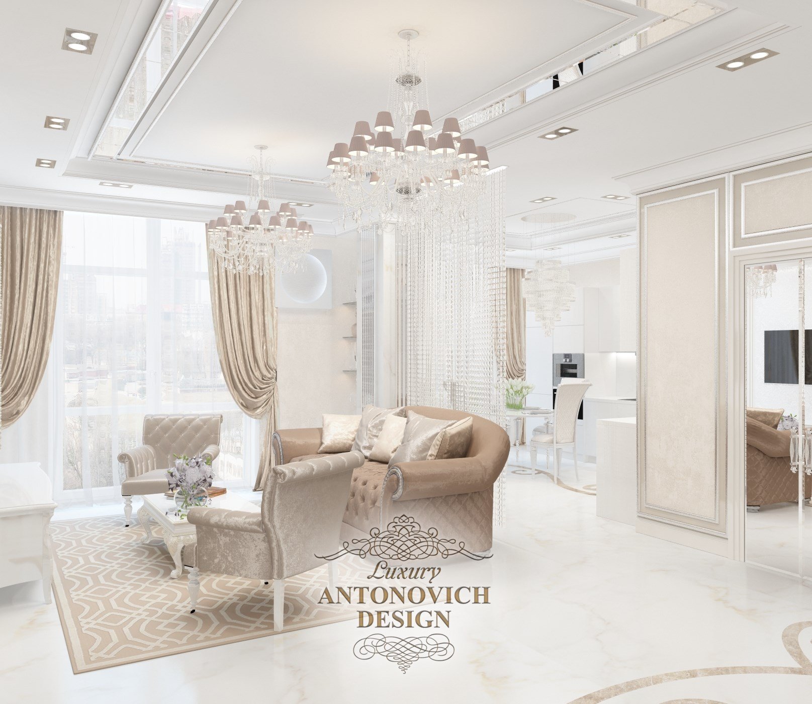 Современный дизайн квартир Астана