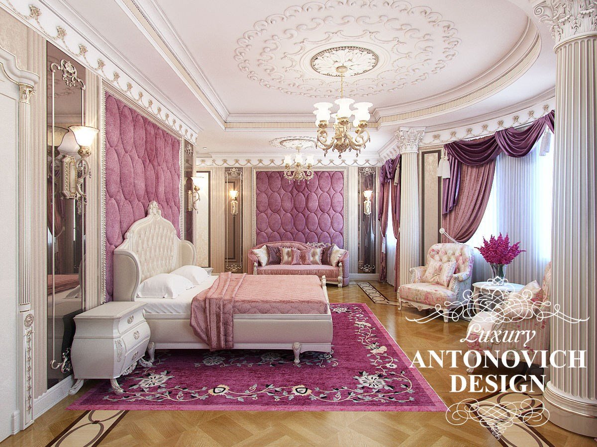 Элитный дизайн виллы с элитной мебелью в классическом стиле от студии Antonovich Design