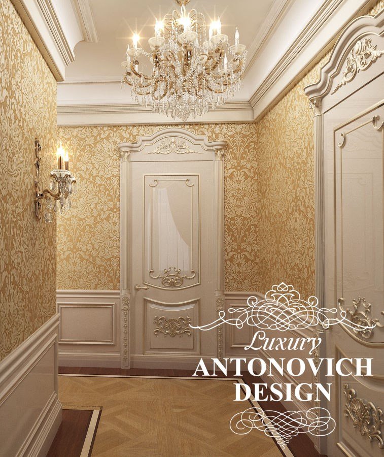 Элитный проект дома с двумя спальнями в классическом стиле от Лакшери Антонович Дизайн