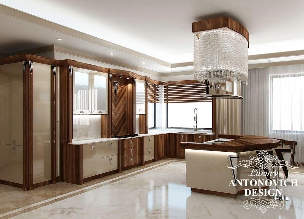 Элитный дизайн проект дома с мраморными полами в стиле современная классика от студии дизайна в Астане Luxury Antonovich Design