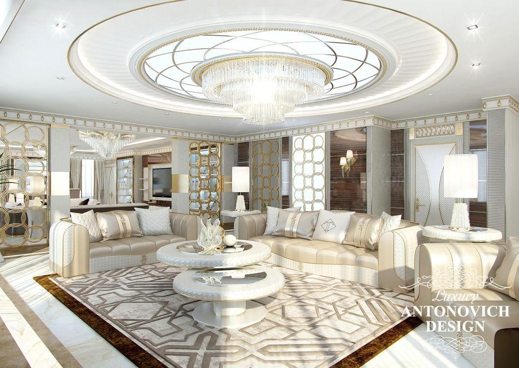 Элитный дизайн дома с роскошным холлом в стиле современная классика от Лакшери Антонович Дизайн