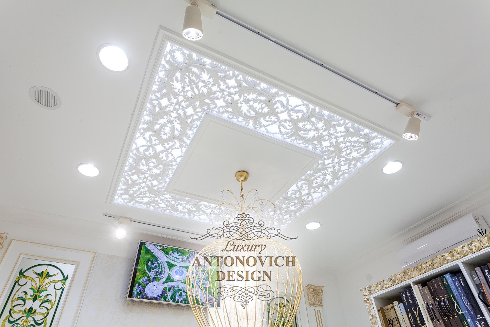 Дизайн штор Студия дизайна Luxury Antonovich Design