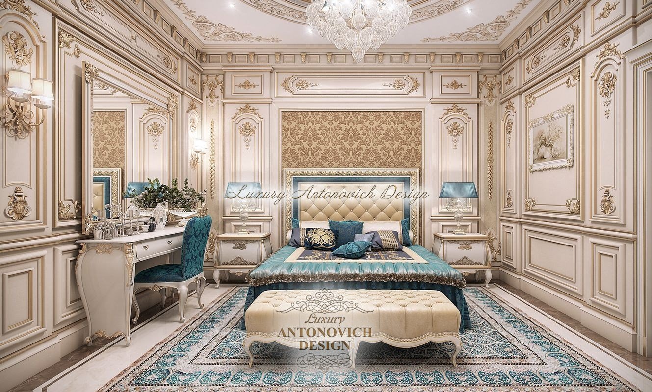 Идеи декора спальни в классическом стиле