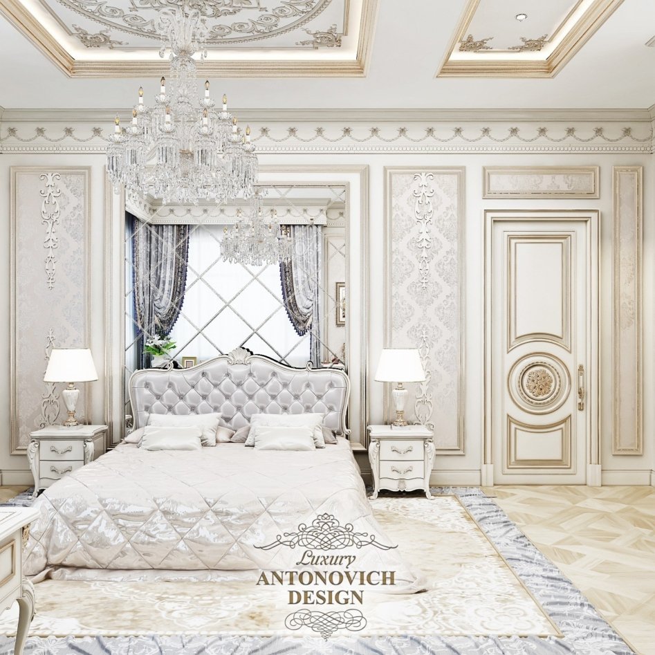 3d дизайн красивой спальни
