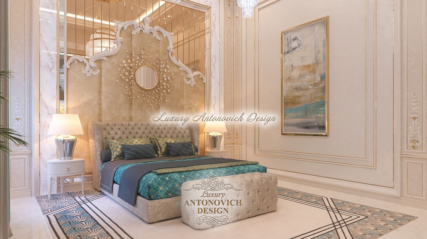 Модный Дизайн спальни в стиле неоклассика