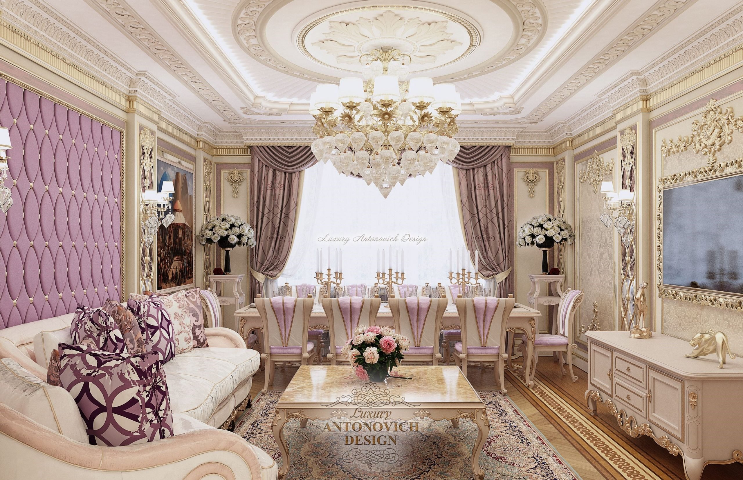 Стильный дизайн интерьера санузла хозяйского. Квартира для большой семьи в Алматы