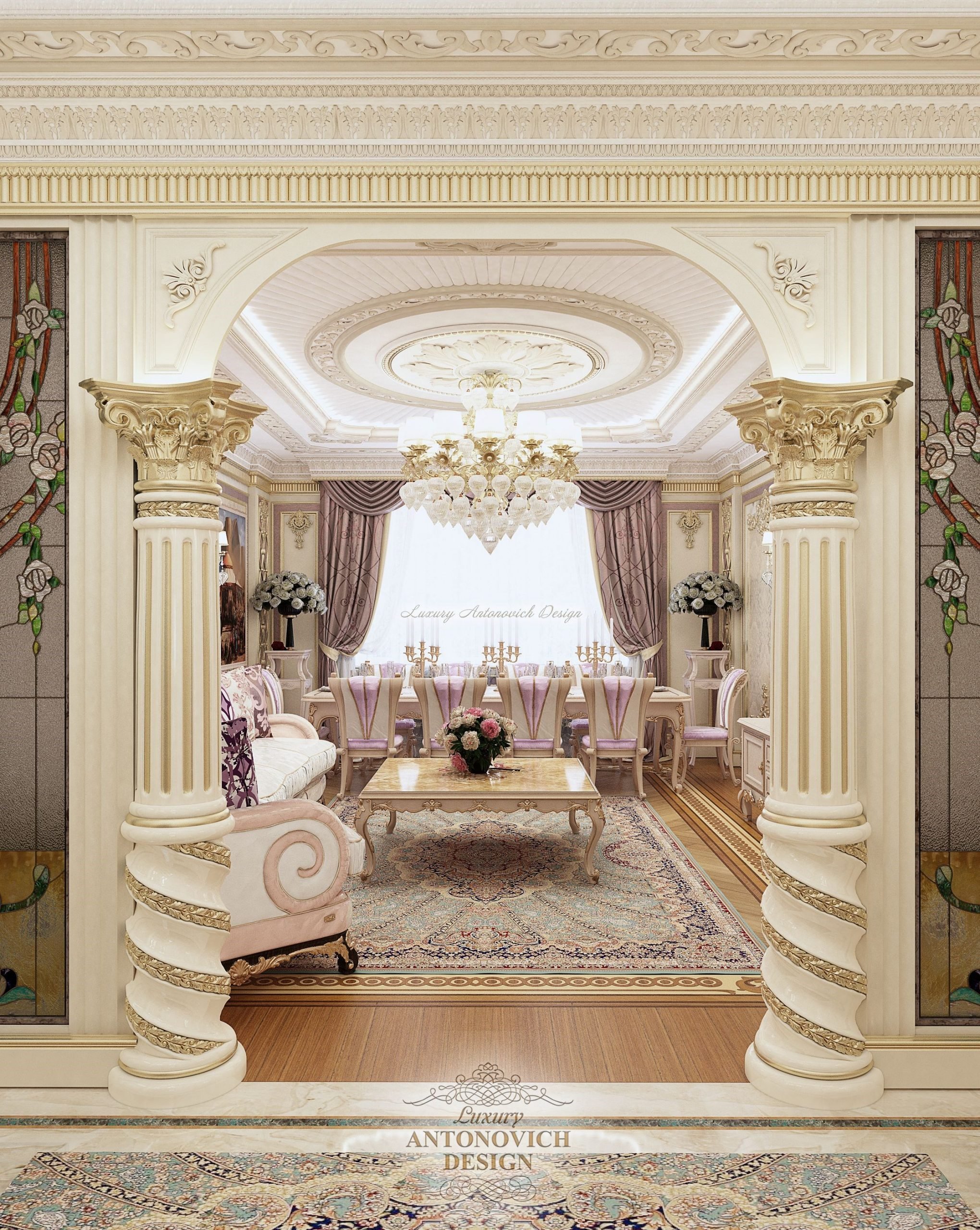 Стильный интерьер спальни младшего сына от студии Luxury Antonovich Design