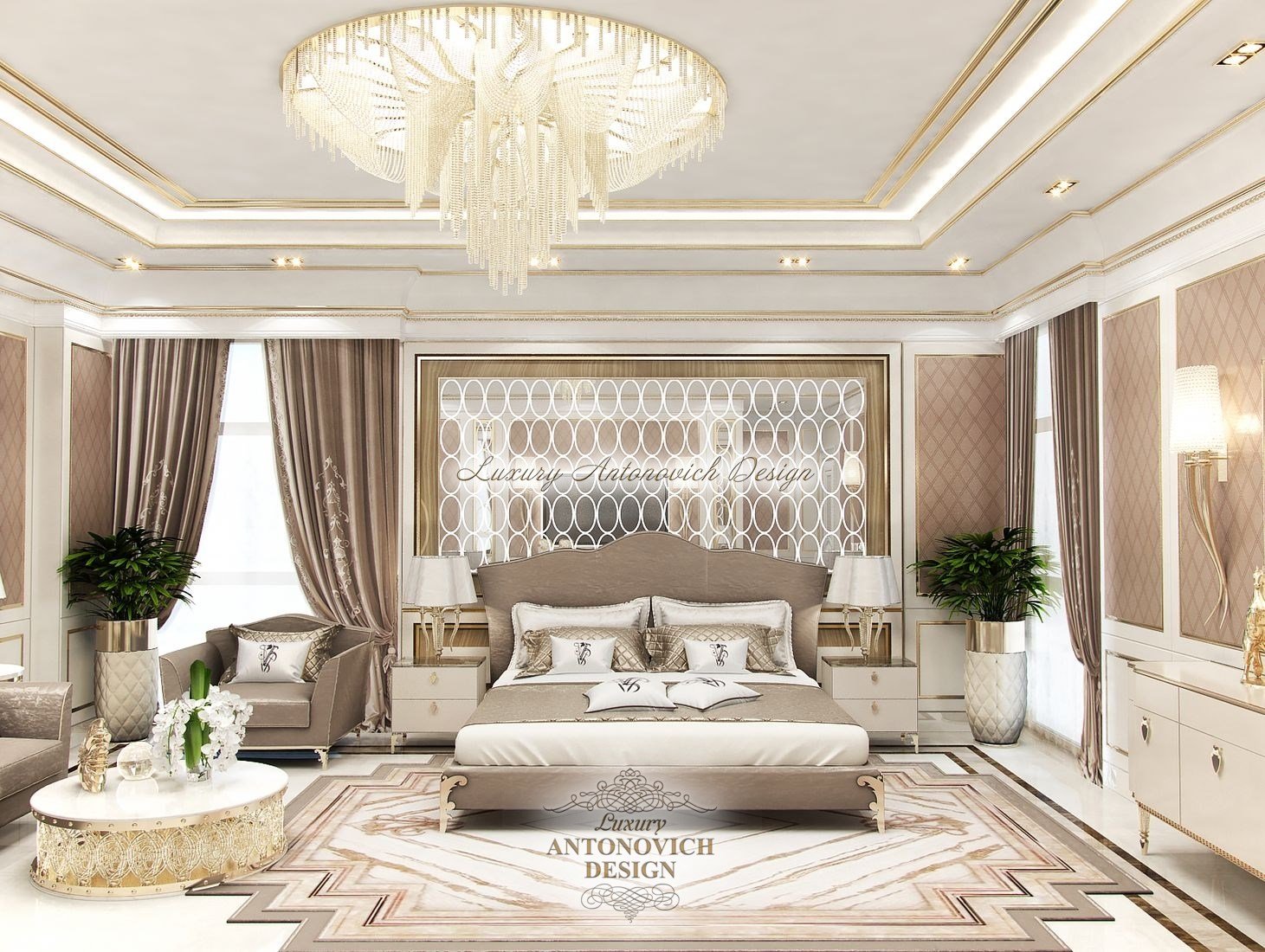 Модный дизайн интерьера спальни 2020