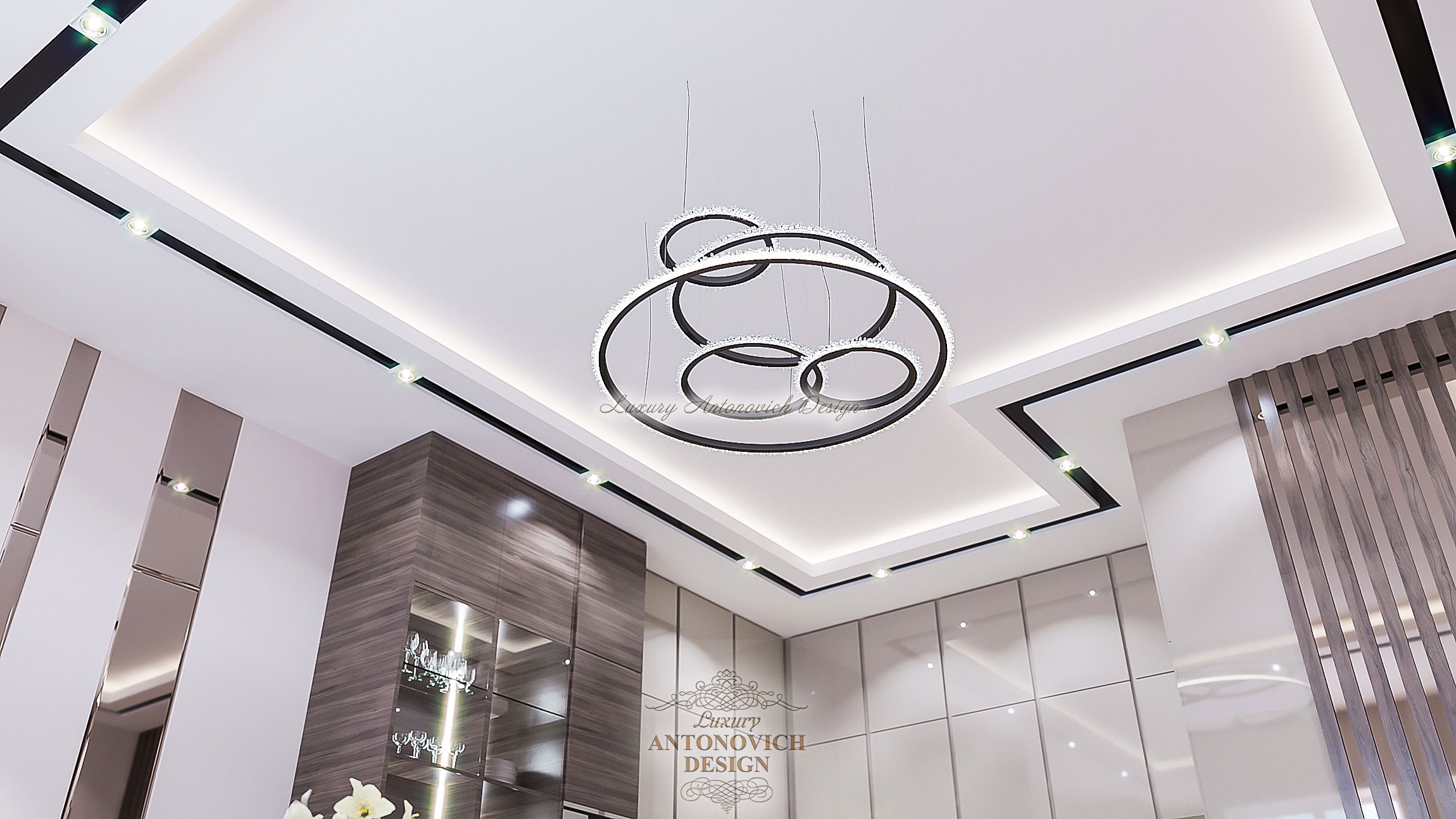 Дизайн интерьера Кухня гостинная в Праге1 (9), Luxury Antonovich Design