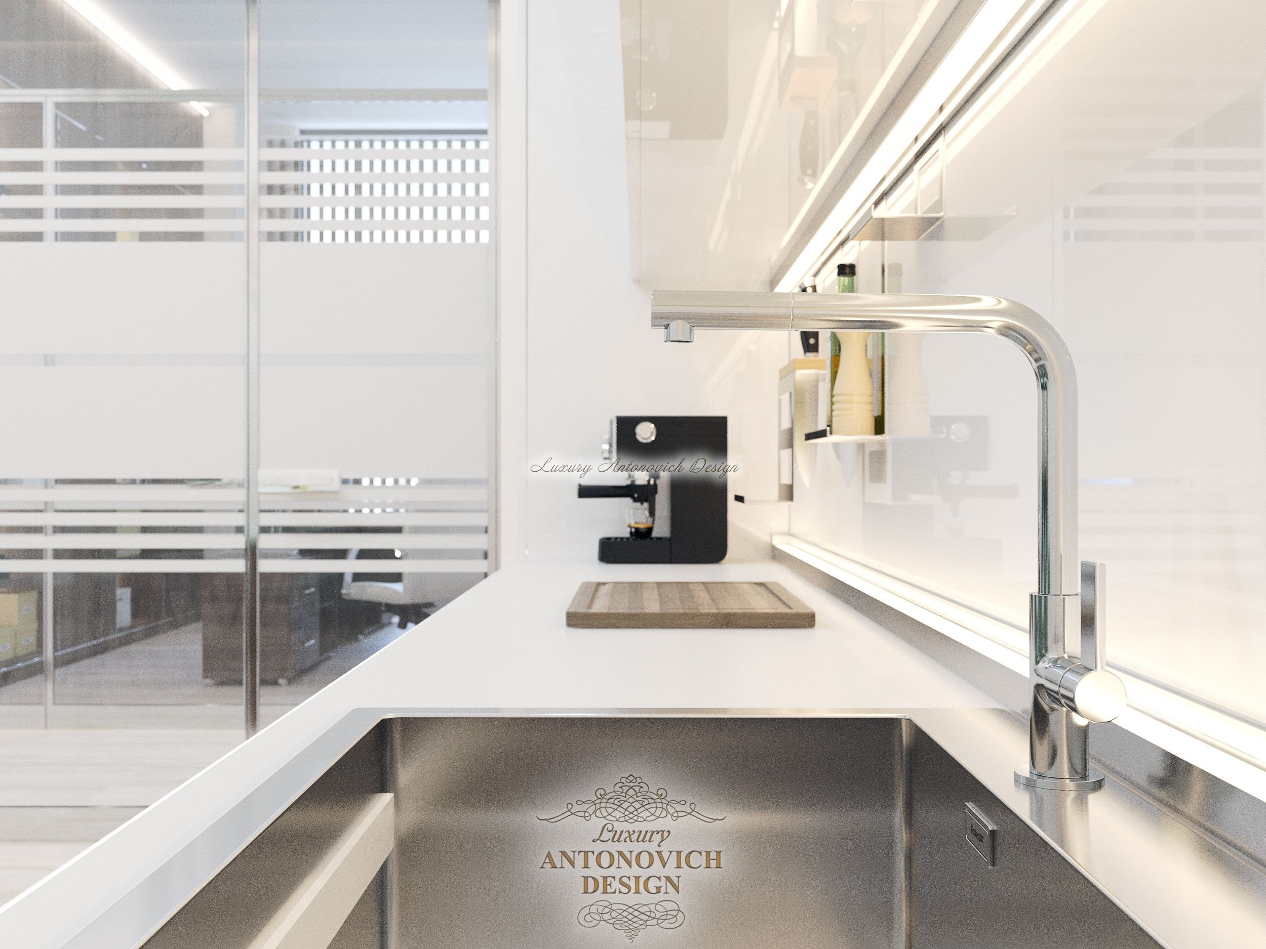 Интерьер Кухня 5 офиса, Студия Luxury Antonovich Design