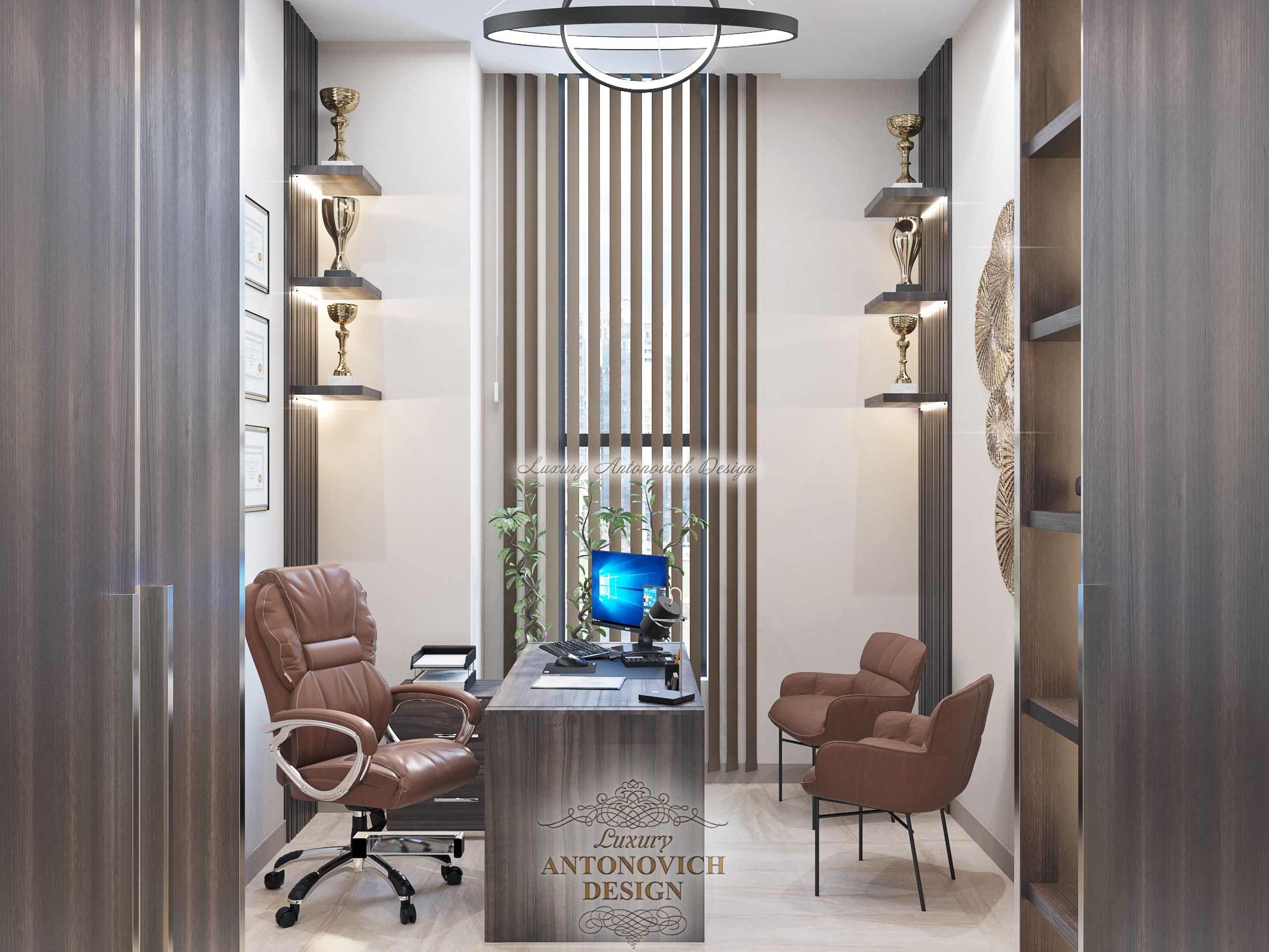 Дизайн интерьера Кабинет 3 офиса, Студия Luxury Antonovich Design
