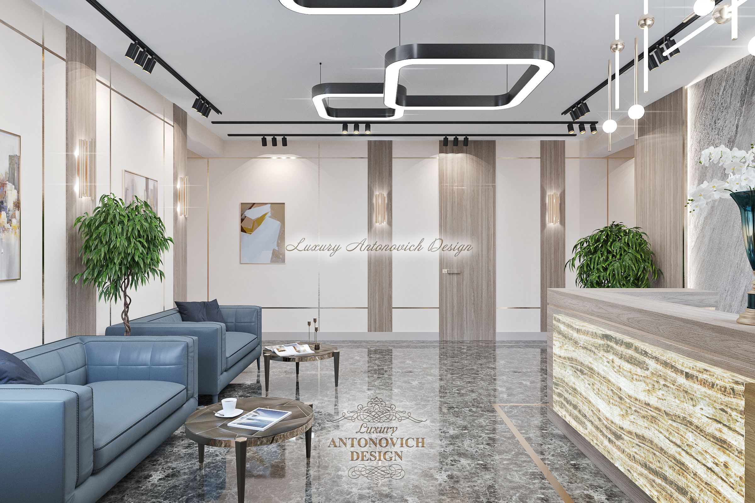 Холл офиса 4, Luxury Antonovich Design